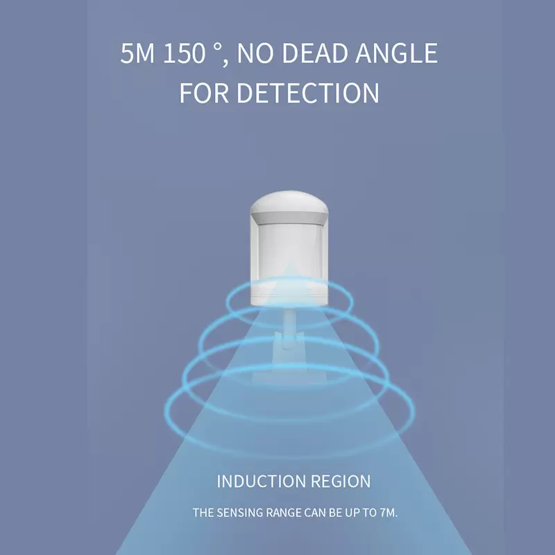 Tuya Zigbee Smart PIR Motion Sensor – Human Body Detector with App Automation, Linkage Control & Alarm System - Image 7