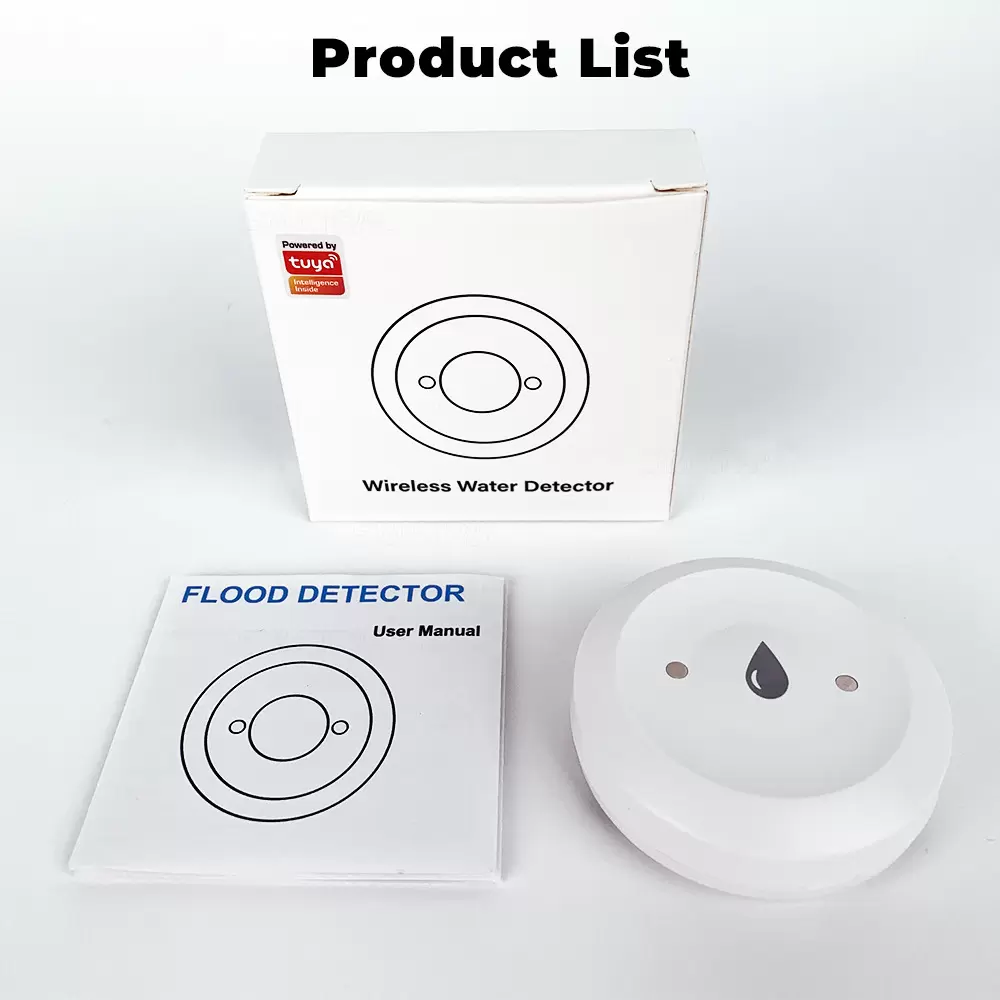Tuya ZigBee Smart Home Water Leak Detector – Wireless Water Sensor with App Control & Security Alarm System - Image 8