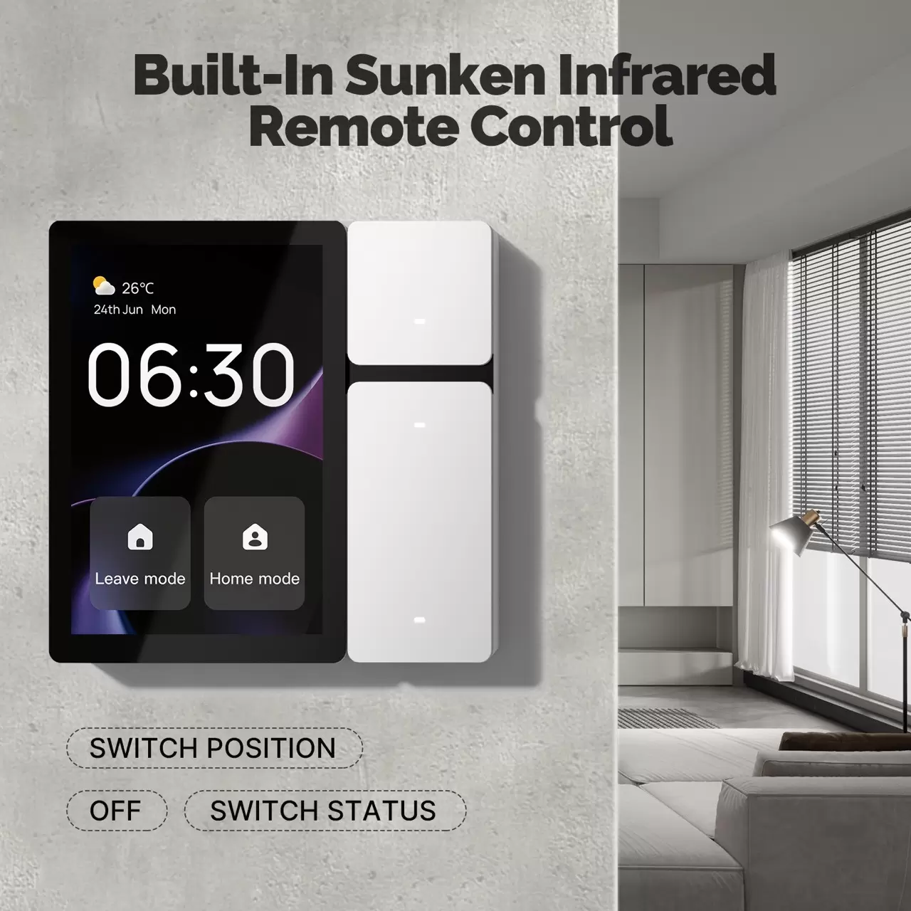 3.5 inch Smart Center Control Panel - Image 2